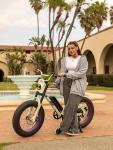 750W Electric Bike with Thumb Throttle, 25MPH