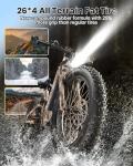 PUCKIPUPPY 960W Electric Fat Tire Bike 28MPH