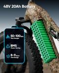 PUCKIPUPPY 1350W Electric Mountain Bike for Adults