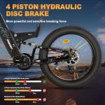 FREESKY Dual 1000W Electric Bike, 38+ MPH