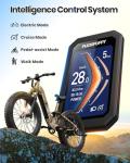 PUCKIPUPPY 960W Electric Fat Tire Bike 28MPH