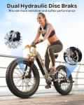 PUCKIPUPPY 960W Electric Fat Tire Bike 28MPH