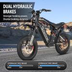 Tuttio 4000W Electric Dirt Bike for Adults