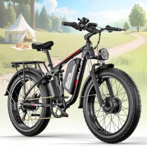 PUJH 5000W Electric Fat Tire Bike for Adults