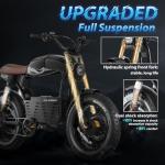 eAhora 4000W Dual Motor Fat Tire Electric Bike