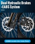 Riding'times GT73 Electric Bike - 2400W, 37 MPH