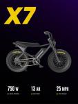 MACFOX X7 750W Electric Bike for Commuting