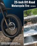 Riding'times GT73 Electric Bike - 2400W, 37 MPH