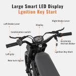 Riding'times GT73 Electric Bike - 2400W, 37 MPH
