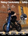 Qlife 1500W Electric Bike for Adults, Black