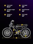 MACFOX X7 750W Electric Bike for Commuting
