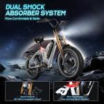 eAhora Luna II 3000W Dual Motor Electric Bike