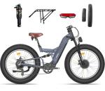 FREESKY 3500W Dual Motor Full Suspension Mountain Ebike