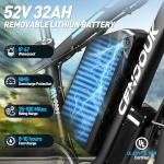 5000W Dual Motor 52V eBike - 100 Mile Range