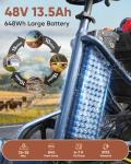PUCKIPUPPY 960W Electric Tricycle for Adults