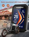20" Electric Tricycle for Adults with 960W Motor