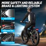 5000W Dual Motor 52V eBike - 100 Mile Range