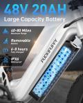 PUCKIPUPPY Corgi 960W Electric Fat Tire Bike