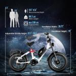 eAhora Luna II 3000W Dual Motor Electric Bike
