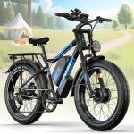 Powerful 5000W Dual Motor Adult Fat Tire Ebike