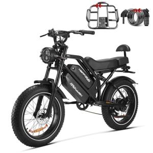 HAPPYRUN 2000W Electric Fat Tire Bike