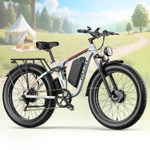 3000W All-Terrain Electric Bike with Dual Motors