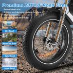 HAPPYRUN 2000W Electric Fat Tire Bike