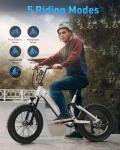 PUCKIPUPPY Corgi 960W Electric Fat Tire Bike