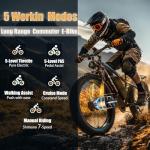 Fast All-Terrain Electric Bike with Dual Motor
