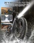 PUCKIPUPPY 960W Step-Thru Electric Mountain Bike