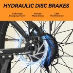 GREATWORK 4000W Dual Motor Electric Bike, 40MPH