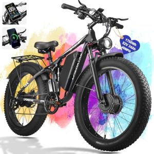 Peak 6000W Fat Tire Electric Mountain Bike