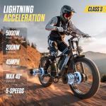 Powerful 5000W Dual Motor Adult Fat Tire Ebike