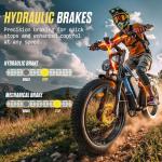 Powerful 5000W Dual Motor Adult Fat Tire Ebike
