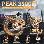 FREESKY 3500W Electric Bike with Fat Tires