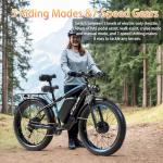Fast All-Terrain Electric Bike with Dual Motor