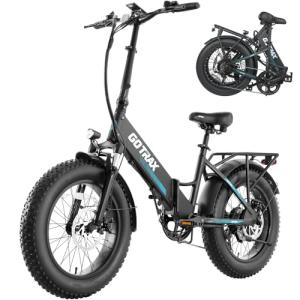 Gotrax R2 Folding Electric Bike with 55 Miles