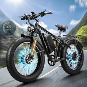Peak 6000W Dual Motor Electric Mountain Bike