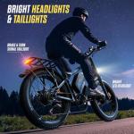 Powerful 5000W Dual Motor Adult Fat Tire Ebike