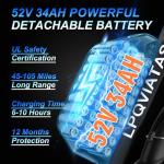 Peak 6000W Dual Motor Electric Mountain Bike