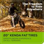 Greenworks 80V All-Terrain Fat Tire Electric Bike
