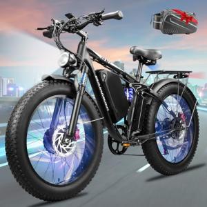 6000W Dual Motor All-Terrain Electric Bike