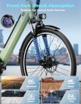 Jasion YC1 26" Step-Through Electric Bike, 750W