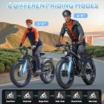 CTVVXXC 6000W Dual Motor Electric Bike, 45MPH