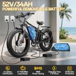 6000W Dual Motor All-Terrain Electric Bike