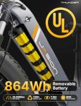 Jasion Thunder 1500W Electric Bike for Adults