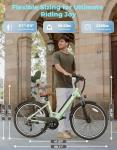 Jasion YC1 26" Step-Through Electric Bike, 750W