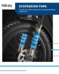 Hiboy 20" Electric Bike - 25 MPH, 960W Motor