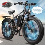 6000W Dual Motor All-Terrain Electric Bike