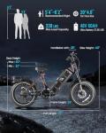 eAhora 2025 Juliet 1200W Full Suspension eBike